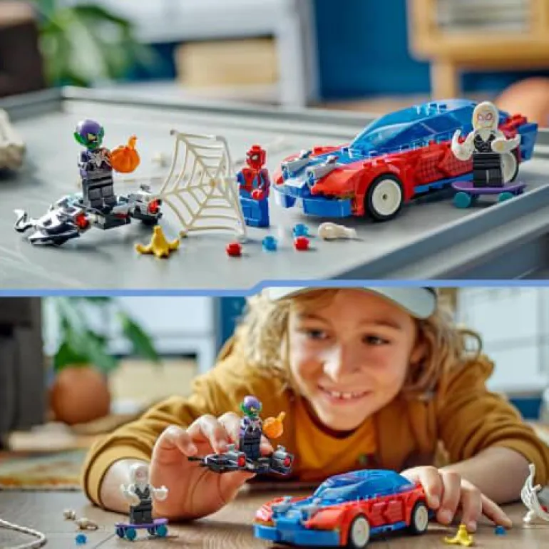 LEGO® Marvel™ Spider-Mans Rennauto & Venom Green G