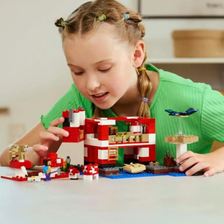 LEGO® Minecraft™ Das Pilzkuh-Haus 21270
