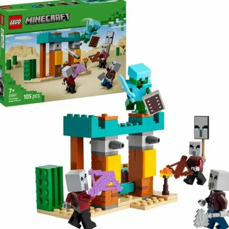 LEGO® Minecraft™ Die Illager-Wüstenpatrouille 2126