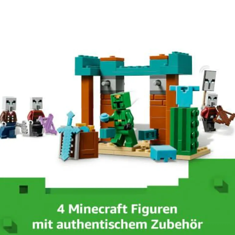 LEGO® Minecraft™ Die Illager-Wüstenpatrouille 2126