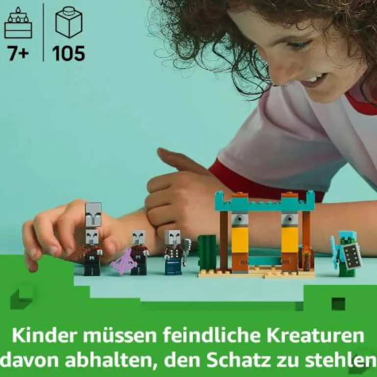 LEGO® Minecraft™ Die Illager-Wüstenpatrouille 2126