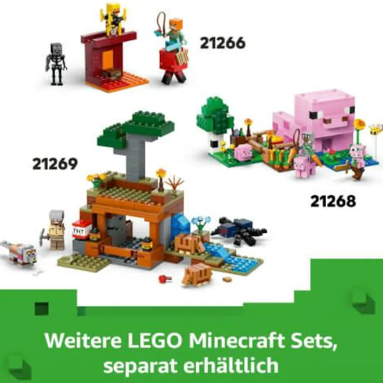 LEGO® Minecraft™ Die Illager-Wüstenpatrouille 2126