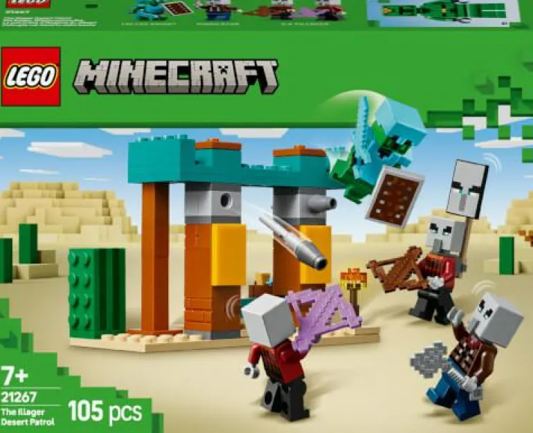 LEGO® Minecraft™ Die Illager-Wüstenpatrouille 2126