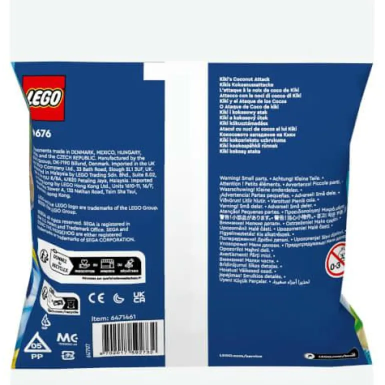 LEGO® Sonic the Hedgehog™ Kikis Kokosnussattacke 3