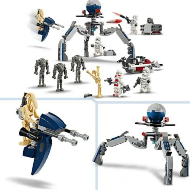 LEGO® Star Wars™ Clone Trooper™ & Battle Droid™ Ba