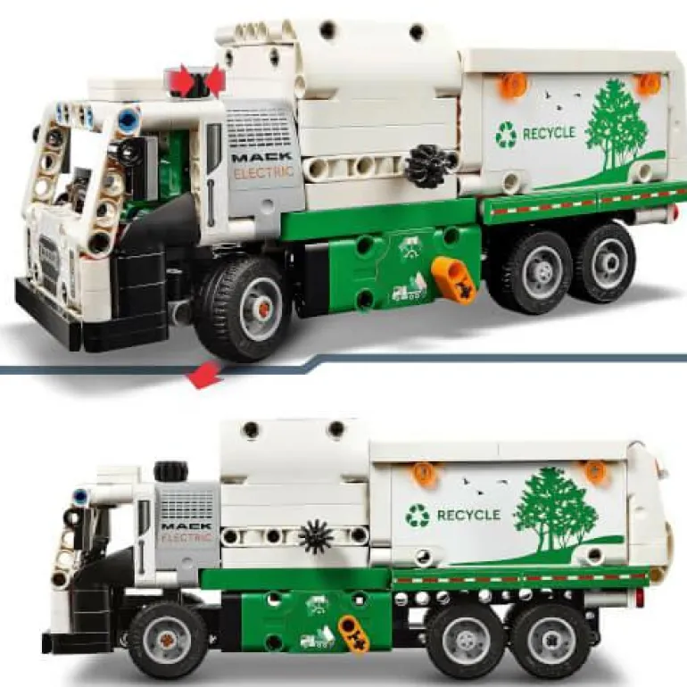 LEGO® Technic Mack® LR Electric Müllwagen 42167