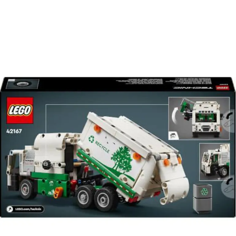 LEGO® Technic Mack® LR Electric Müllwagen 42167