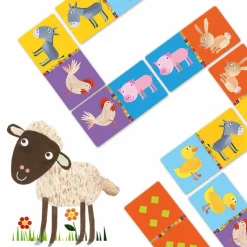 Lernspiele: Domino Farm