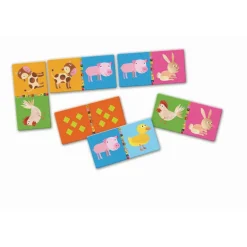 Lernspiele: Domino Farm