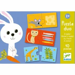 Lernspiele: Puzzle - Zu Tisch