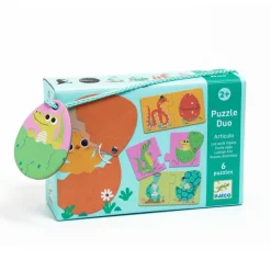 Lernspiele: Puzzle duo: Eier