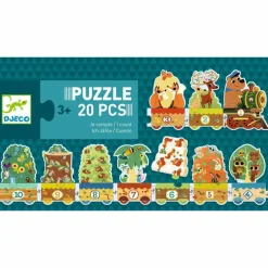 Lernspiele: Puzzle Zählen