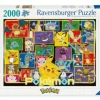 Leuchtende Pokémon - Puzzle 2000 Teile
