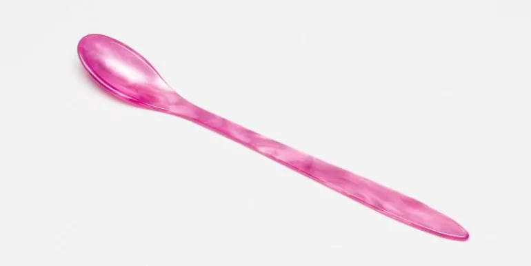 Löffel pink 22cm spitz