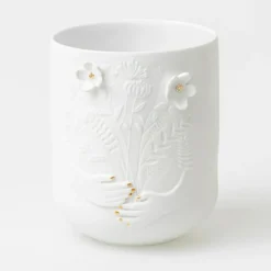 Licht „Blumenstrauß", D.8cm, H.10cm, Bildergeschic