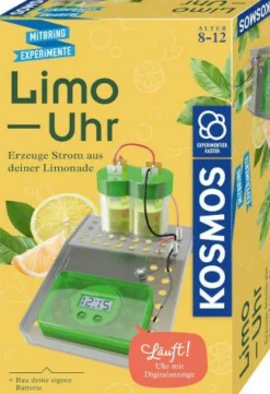 Limo-Uhr - Erzeuge Strom aus deiner Limonade