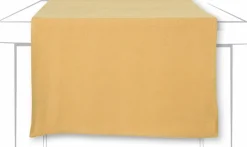LINEN UNI curcuma 45 x 150 cm Tischläufer (Textil)