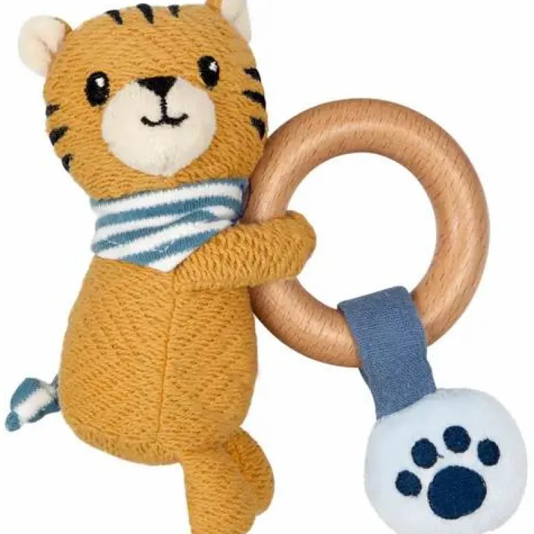 Little Wonder - Holz-Ringrassel Tiger