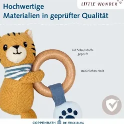 Little Wonder - Holz-Ringrassel Tiger
