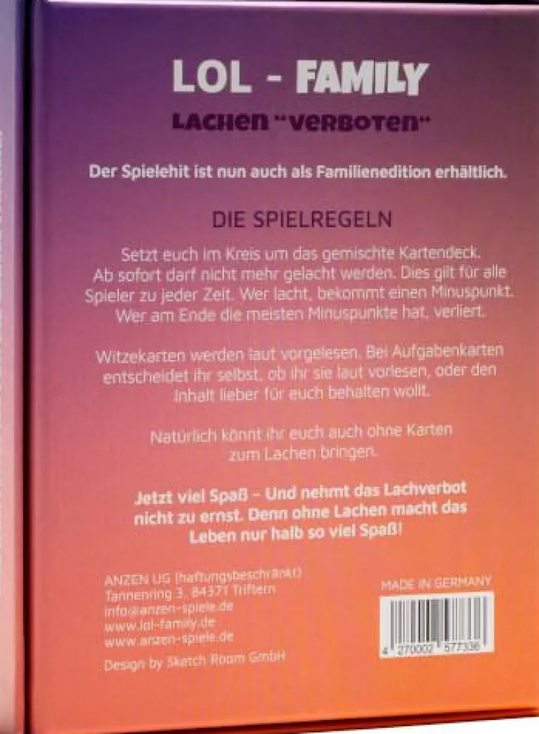 LOL Family Lachen "verboten"
