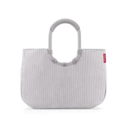 Loopshopper L Cord Grey Einkaufstasche