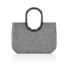 Loopshopper L frame twist silver Einkaufstasche