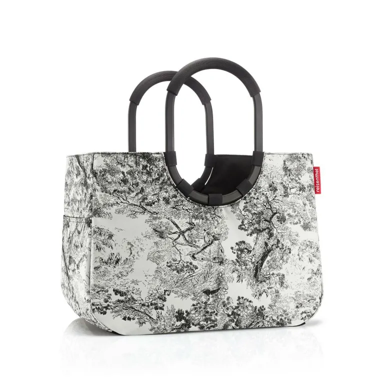 Loopshopper L jacquard grey Einkaufstasche