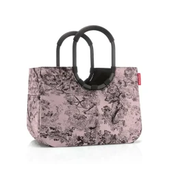 Loopshopper L jacquard rose Einkaufstasche