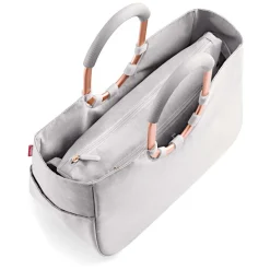 Loopshopper M frame twist sky rose Einkaufstasche