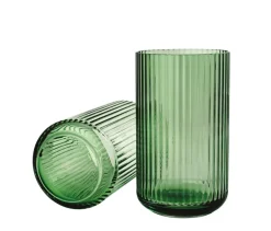 Lyngby Vase 25cm glass green
