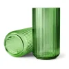 Lyngby Vase H38cm copenhagen green mundgeblasenes