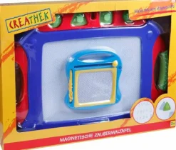 Magnet Maltafel 2 in 1 mit 4 Stempel