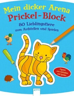 Mein Dicker Arena Prickel-Block - 80 Lieblingstier