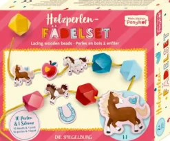 Mein kleiner Ponyhof - Holzperlen-Fädelset