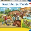 Mein Reiterhof - Puzzle 3x49 Teile