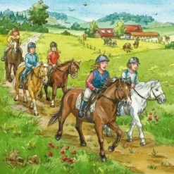 Mein Reiterhof - Puzzle 3x49 Teile