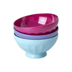 Melamine Bowl in 3 Asst. Solid Colors