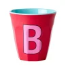 Melamine Cup B Dunkles Pink Medium 250ml