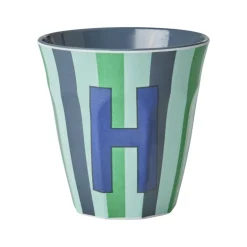 Melamine Cup H Stripes Medium 250ml