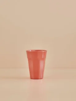 Melamine Cup in Orange - Tall