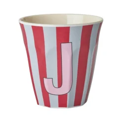 Melamine Cup J Stripes Medium 250ml