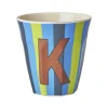 Melamine Cup K Stripes Medium 250ml