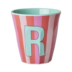 Melamine Cup R Stripes Medium 250ml