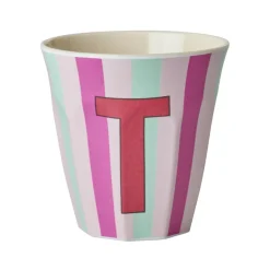 Melamine Cup T Stripes Medium 250ml