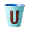 Melamine Cup U Mint Medium 250ml