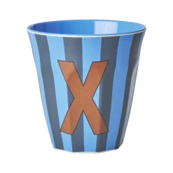 Melamine Cup X Stripes Medium 250ml