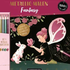 Metallic-Malen Fantasy (m. Metallic-Buntstiften) -