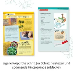 Mikroskop - Schülermikroskop mit exakter Mechanik