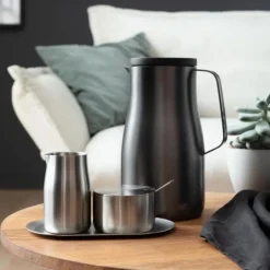 Milk And Sugar Set St. Steel Mat