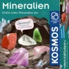Mineralien- Grabe echte Mineralien aus